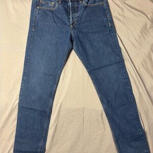 Rag & Bone Slim Leg Blue Jeans